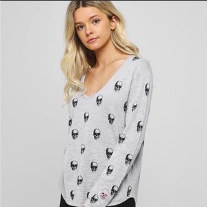 Skull Cashmere Top